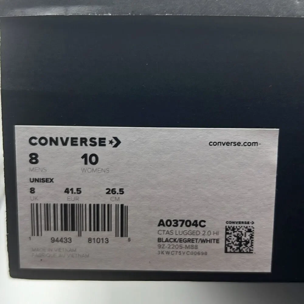 Converse chuck returns